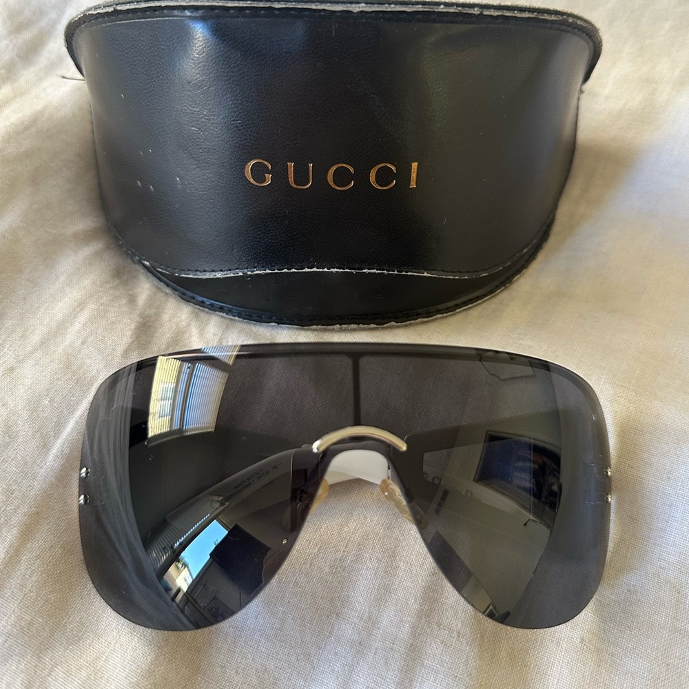 BEAUTIFUL CHRISTIAN DIOR ESCRIME 1 SHIELD SUNGLASSES - Picture 10 of 11